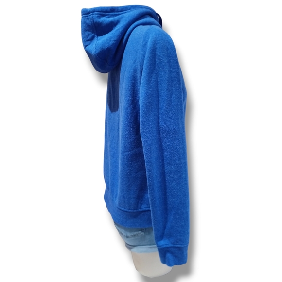 Mondetta Women's Royal Heather Fleece Full Zip Hoodie - Picture 7 of 16